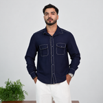 Midnight Edge Navy Shirt